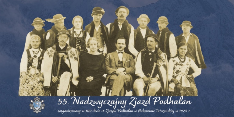 55. Nadzwyczajny Zjazd Podhalan w Bukowinie Tatrzańskiej. Banderia konna podkreśli góralską tradycję i dumę regionu