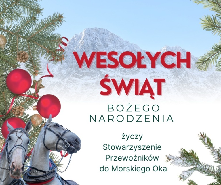 Wesołych Świąt Bożego Narodzenia!